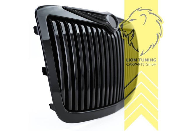 LT Front Bumper Radiator Grille Grill Chrysler 300C glossy black LX 04-11 ABS