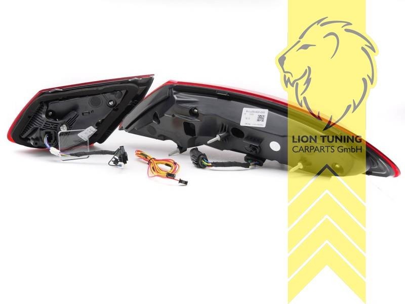 LT LED Lightbar Rear Lights Tail Lamps C Class Coupe C205 red 14-21 LHD