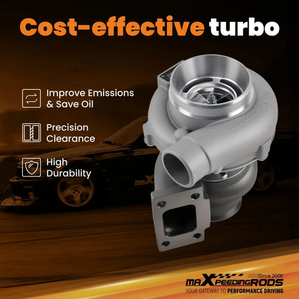 MXPR GT3037 T3 GEN2 Universal Turbo Charger V-Band 2.5-3.0 500+HP Water Cooled