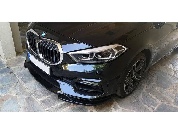 Motordrome Design Front Splitter BMW 1 Series F40 ABS Gloss Balck