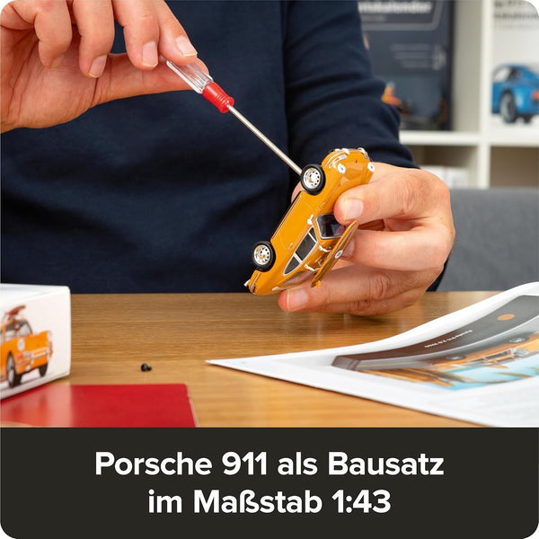 FRANZIS Porsche 911 Surf Collectable Advent Calendar Your Own Desk Model Kit