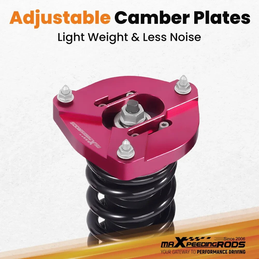 MXPR Adjustable Lowering Coilovers Mercedes W204 C180 C250 C300 08-14 RWD Sedan