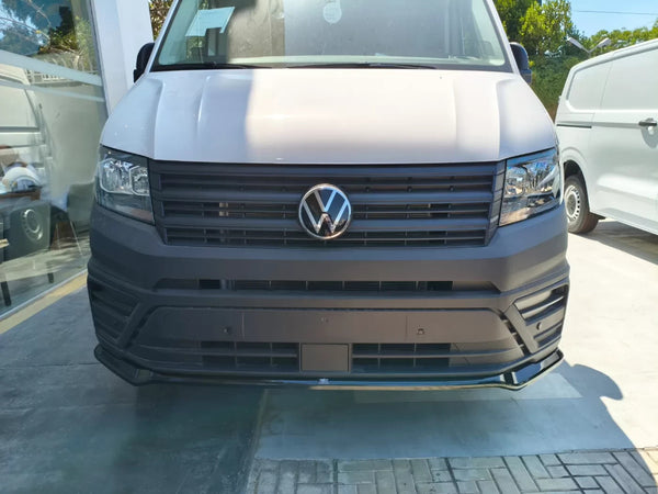 Motordrome Front Splitter Diffuser VW Crafter Mk2 Facelift Gloss Black