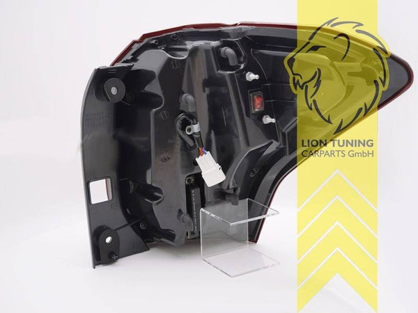 LT Pair LED DRL Rear Tail Lights Subaru Forester 4 SJ smoke 13-19 LHD