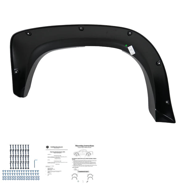 OW Fender Flares Wide Arch Kit MITSUBISHI L200 Triton Series 6 ABS Black ABE TUV
