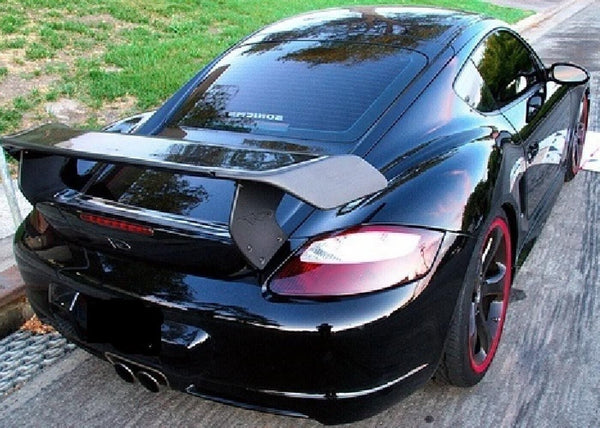 DS Porsche 986 987 996 Cayman GTS GT4 Sport R Rear Wing Boot Tail Spoiler 05-12