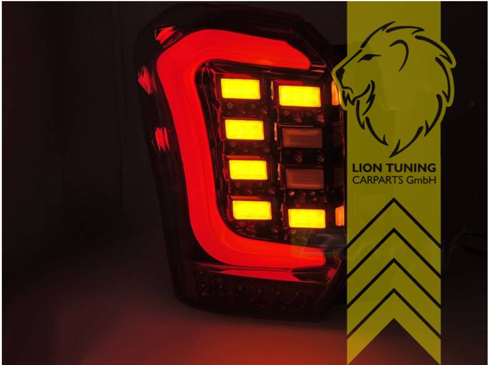 LT LED Lightbar Rear Lights Tail Lamps Subaru Forester SJ MK4 4 black ...