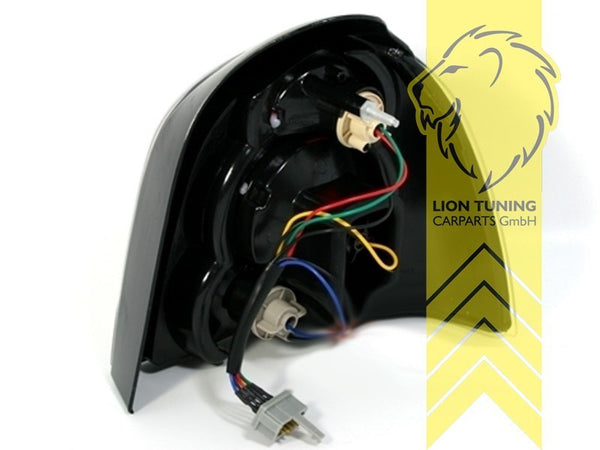 LT Pair Halogen Rear Lights Tail Lamps Renault Twingo 1 06 93-98 chrome LHD