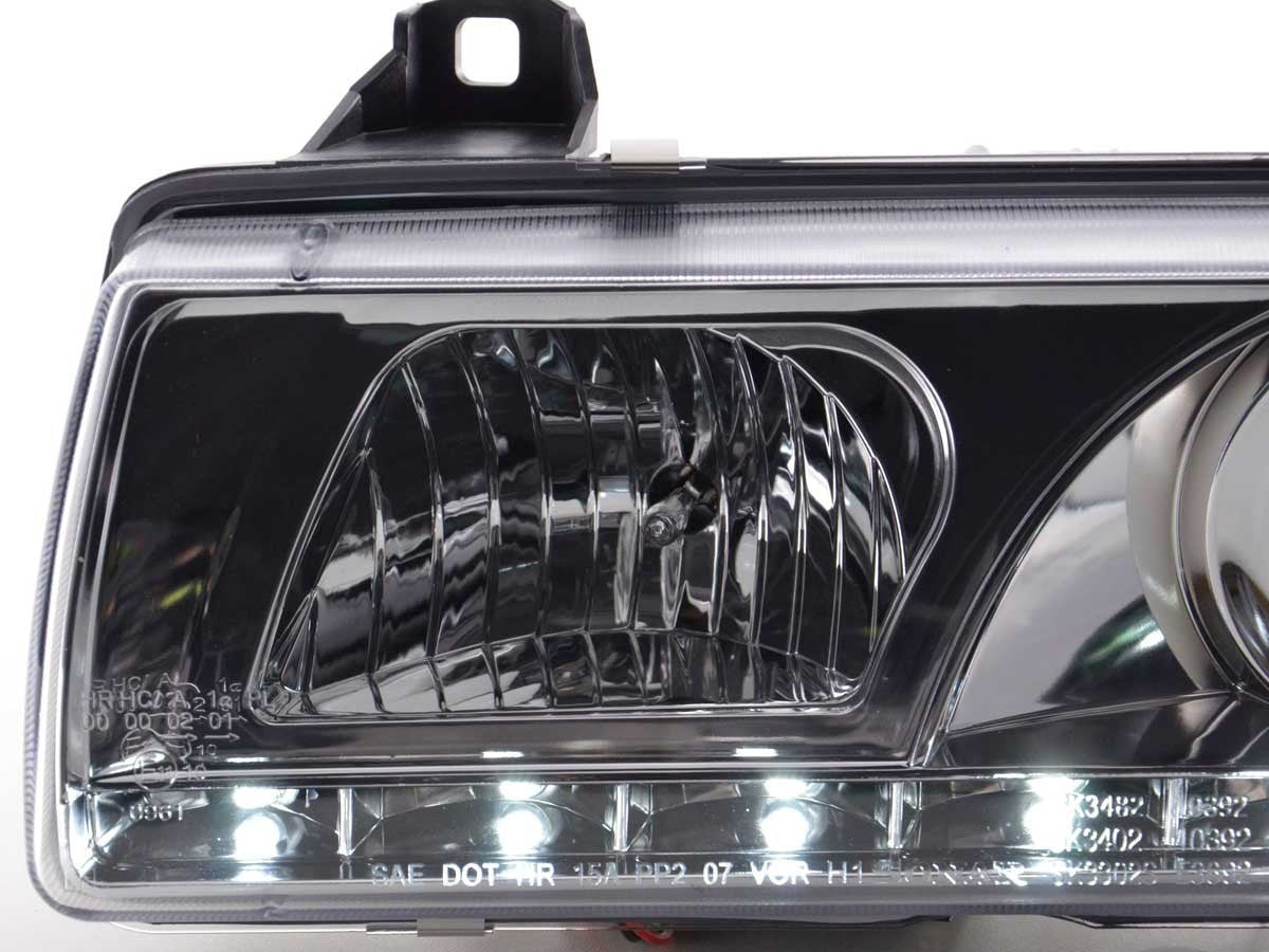 FK Pair LED DRL Lightbar Headlights BMW 3-series E36 Limo / Touring 92-98 RHD
