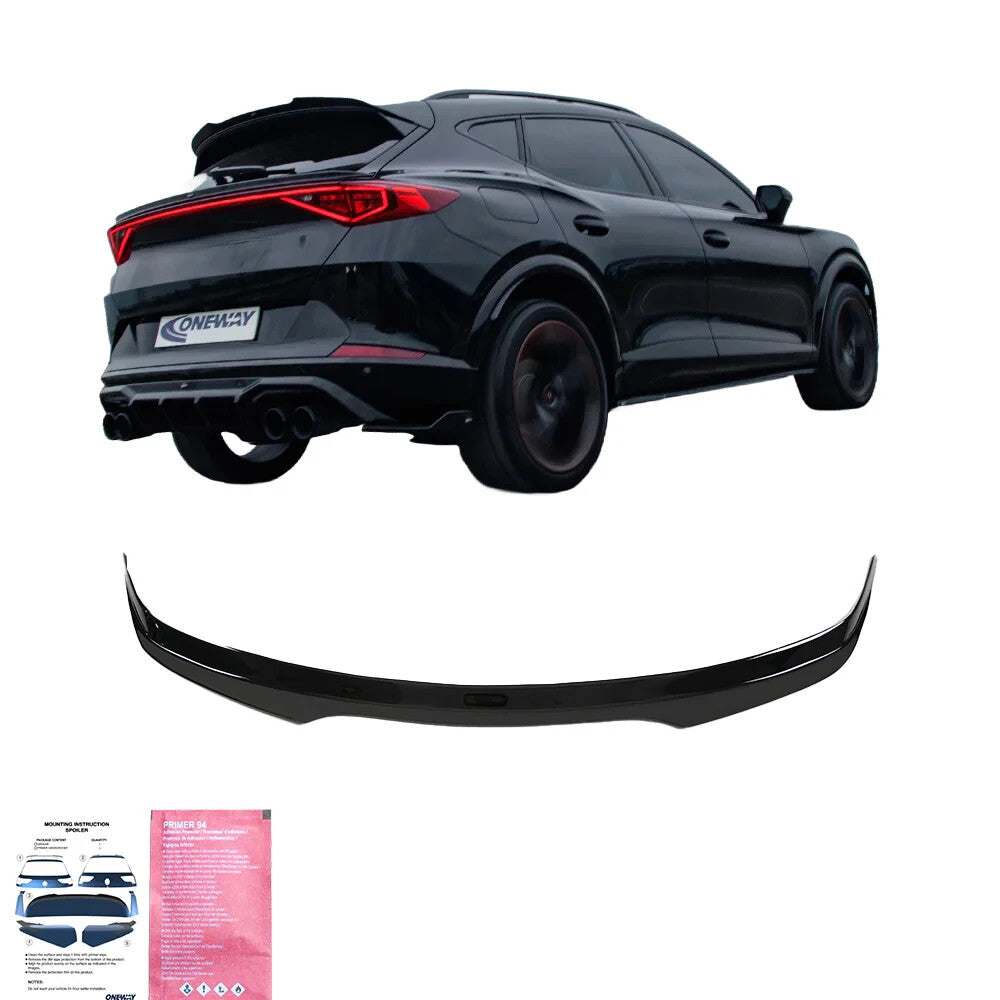 OW Rear Roof Spoiler Wing CUPRA Formentor 2020+ ABS Gloss Black