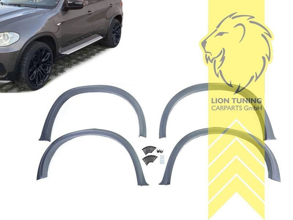 LT ABS Black Wheel Arch Extensions fender flares BMW X5 E70 07-13