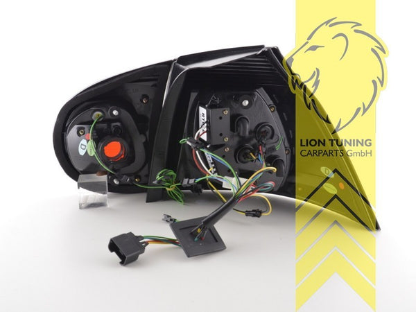 LT Pair LED DRL Lightbar REAR LIGHTS Tail VW Golf 5 white chrome 1K1 03-09 LHD