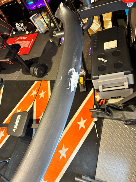 Grey PORSCHE Boxster 986 Rear Spoiler 996 911 Cayman 987 Rear Wing PAINT DAMAGE