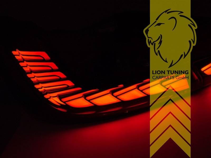 LT LED DRL Laser Line Lightbar BMW 3 Series G20 + LCI Sedan Smoke Black LHD