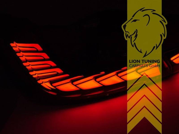 LT LED DRL Laser Line Lightbar BMW 3 Series G20 + LCI Sedan Smoke Black LHD