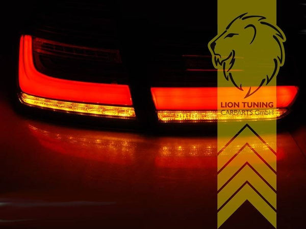 LT Pair LED Lightbar REAR LIGHTS Tail BMW 3 Series F30 M3 F80 LCI Sedan Red LHD