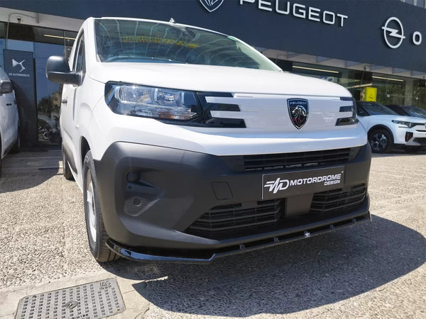 Motordrome Front Splitter Citroen Berlingo / Peugeot Partner L2 Mk3 Facelift