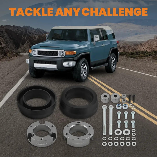 MXPR 3 Front 2 Rear Lift Kit w Differential Drop Spacers Toyota 4Runner 03-22