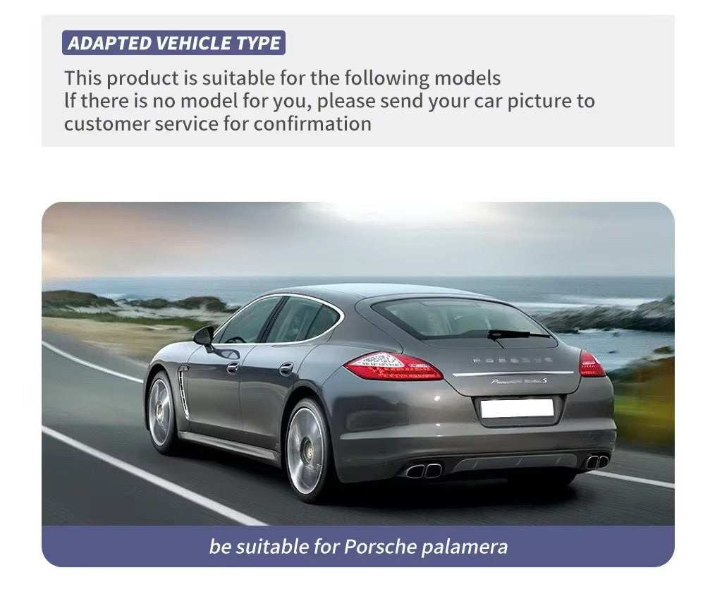 TYPY Pair Lightbar LED Rear Lights Porsche Panamera 970 970.1 10-13 Smoke