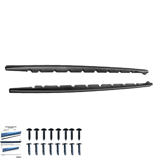 OW Side Skirts Extensions BMW 1 Series F40 M-Pack M135i 19-24 Gloss Black