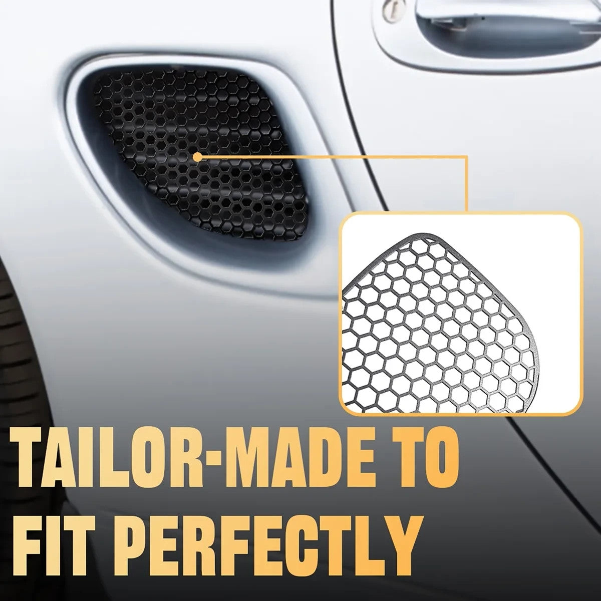 Aftermarket 5pcs Car Front Bumper Vent Mesh Grilles Porsche Boxster 986 97-02