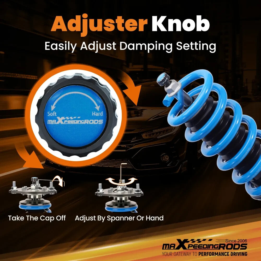 MXPR Pro Performance Lowering Coilovers Suspension Audi A6 C7 2012-2018 QUATTRO