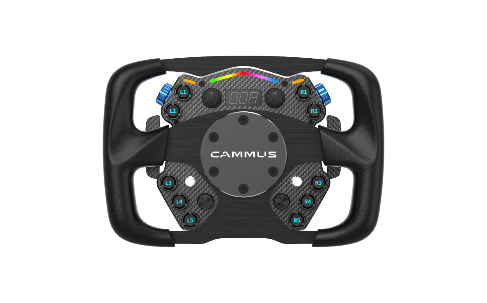 UK STOCK CAMMUS C12 Direct Drive Racing Sim Simulator Steering Wheel Direct Drive Wheelbase PC 12NM LED