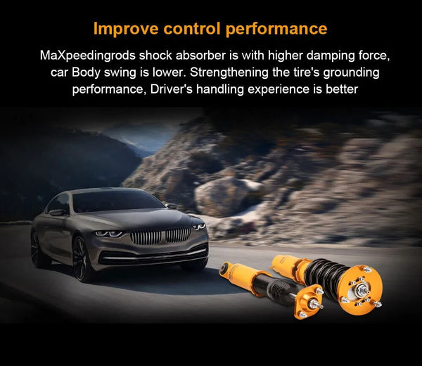 MXPR Adjustable Height Lowering Coilovers Kit BMW E46 3 98-06 325i 330i