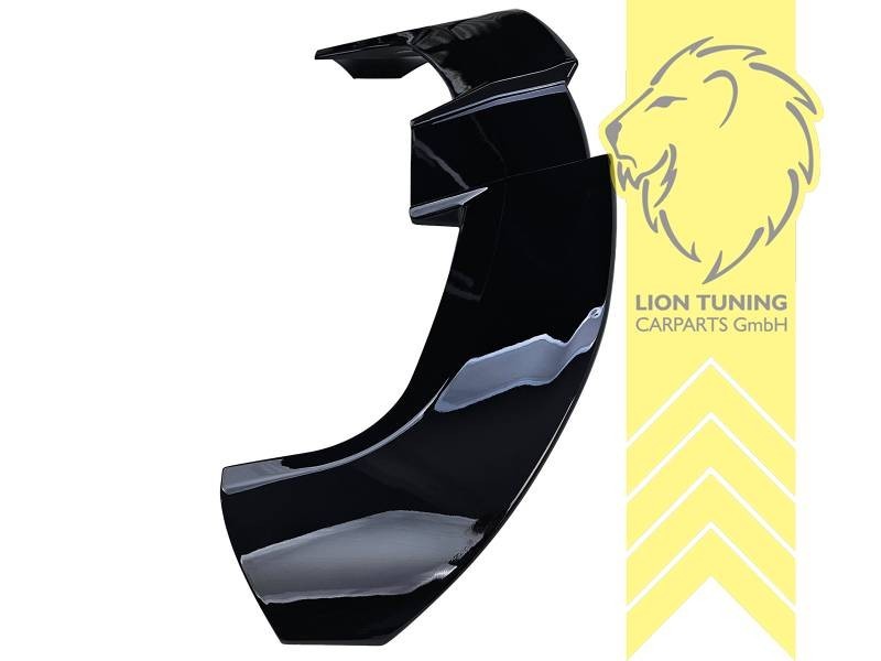LT Rear Roof Wing Tailgate Boot Spoiler Opel Astra K B16 15-21 5-dr black gloss