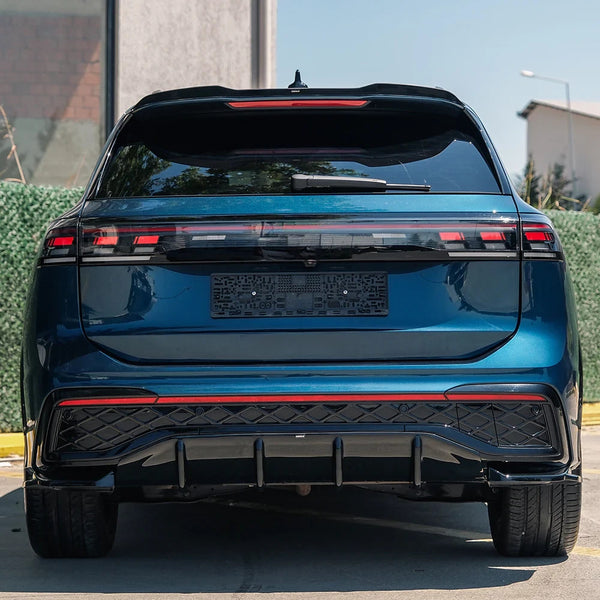 OW rear Roof Wing Spoiler VW Tiguan Standard R-Line Mk3 2024+ Gloss Black