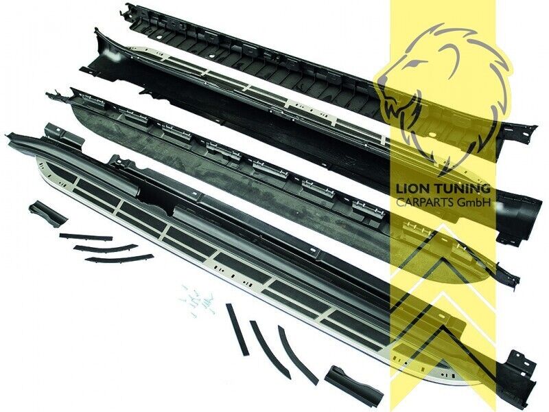 LT Running Boards Side Sills Boards Steps Alu ALU for Porsche Macan 95B 14-18