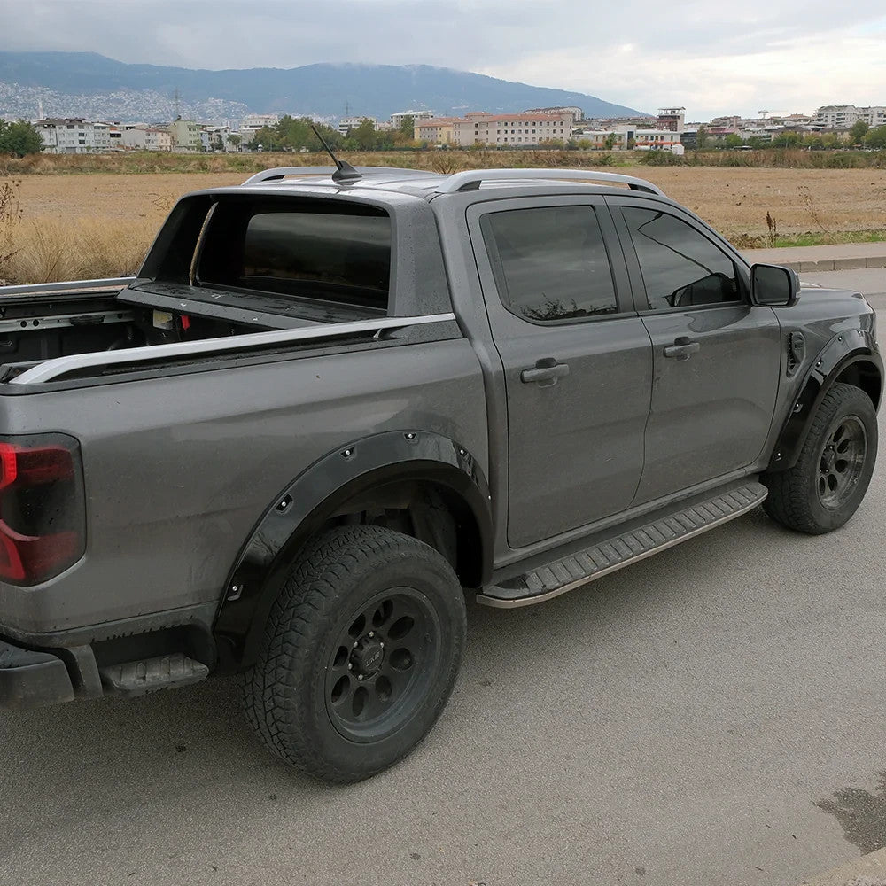 OW Fender Flares Wide Arch Kit FORD Ranger T9 2022+ ABE TUV Black ABS