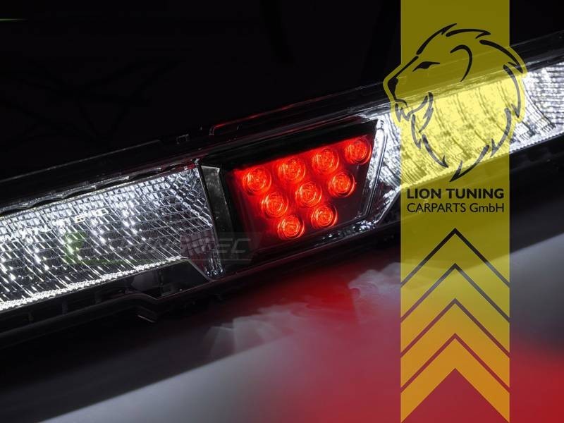 LT LED Rear Bumper Diffusor F1 brake light Toyota GR86 ZN8 22-23 black smoke