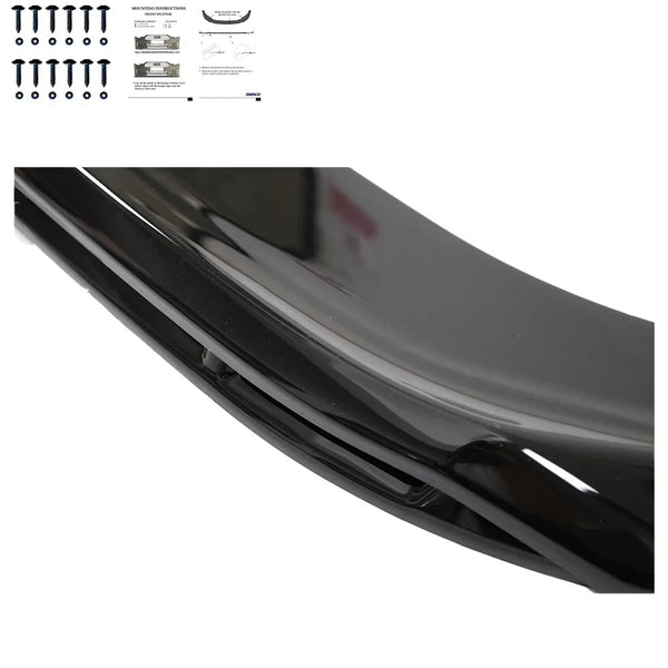OW Front Bumper Lip Splitter Valance VW Tayron R-Line Mk1 2025+ Gloss Black