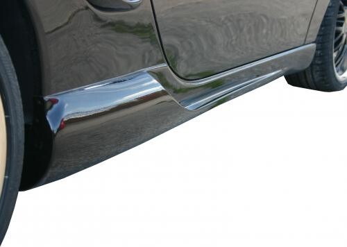 DS Porsche Boxster 986 EVO Side Skirts 1996-2004 grey fiberglass gel UNPAINTED