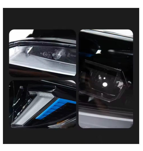 TYPY Pair BMW 3 Series E90 05-08 + 09-12 LED DRL Headlights Halogen / Xenon LHD