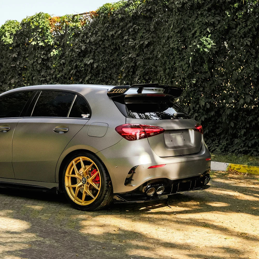 OW Body Body Styling Kit ABS Black Gloss MERCEDES A Class A45 S Aero Pack W177