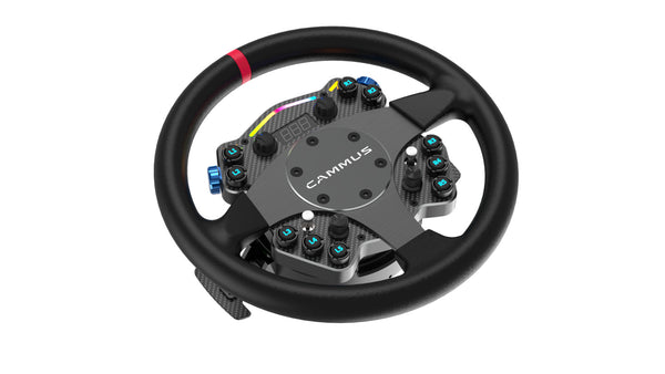 UK Ex-Demo / Un-Boxed As New CAMMUS C12 Steering Wheel + CS5 Mount + CP5 Pedals Racing Sim Hardware