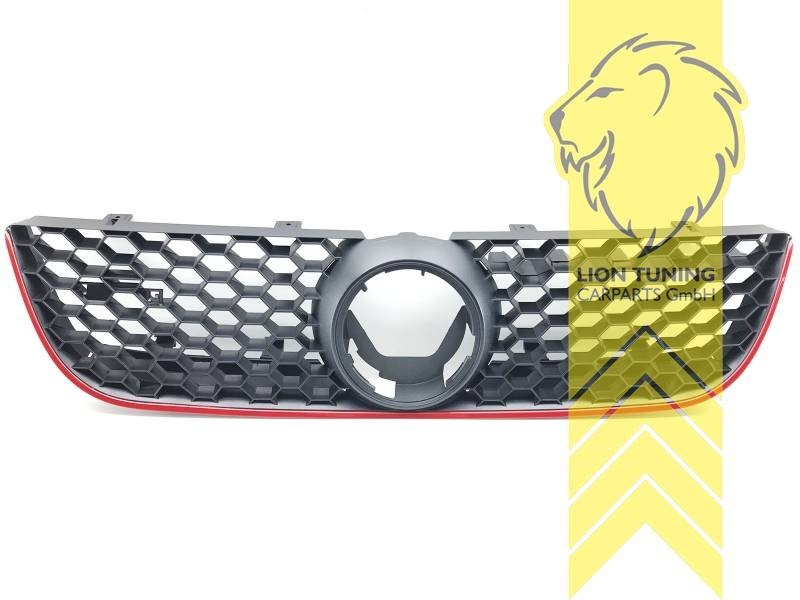 LT front bumper air intake grille radiator grill VW Polo 9N3 GTI look 9N 05-09