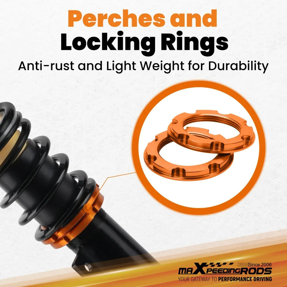 MXPR Adjustable Height Lowering Coilovers Peugeot 207 Hatch 06-14 1.4 1.6