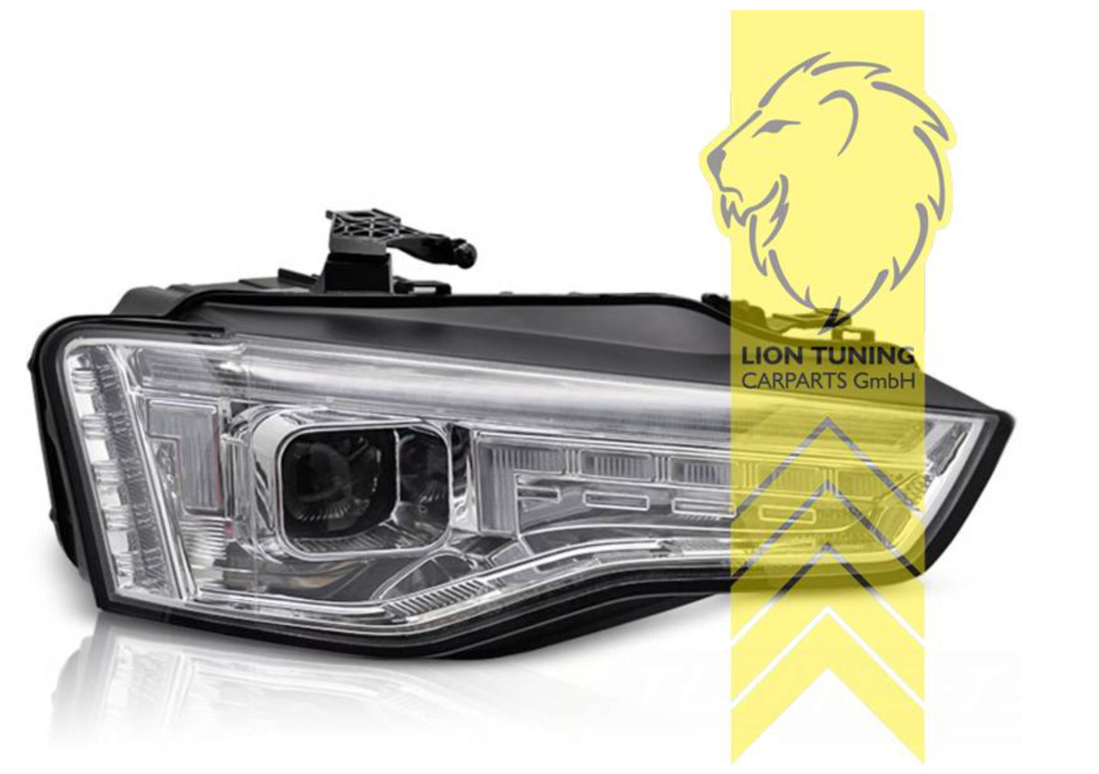 LT LED DRL Lightbar Headlights Audi A5 8T 8F Coupe Cabrio Sportback XENON LHD