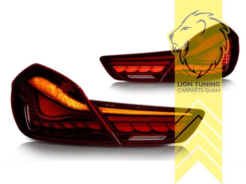 LT Pair LED Lightbar Rear Lights Tail BMW 6 Series F06 Gran Coupe F12 F13 10-18