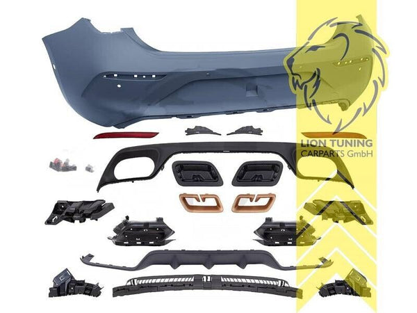 LT Rear apron rear bumper Seat Leon KL Sport KL1 PDC 2019+ Plastic Primed