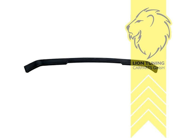 LT front bumper splitter glossy black BMW 3 Series E30 + 318is Sport 82-94 ABS
