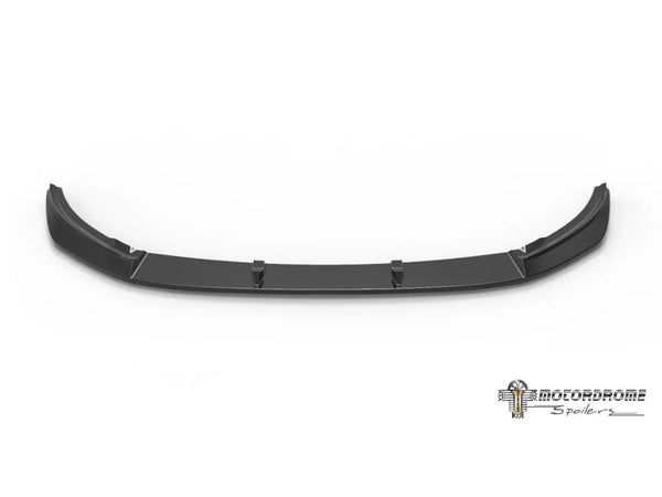 Motordrome Front Bumper Lower Splitter Valance Polo Mk6 2017+ Gloss Black
