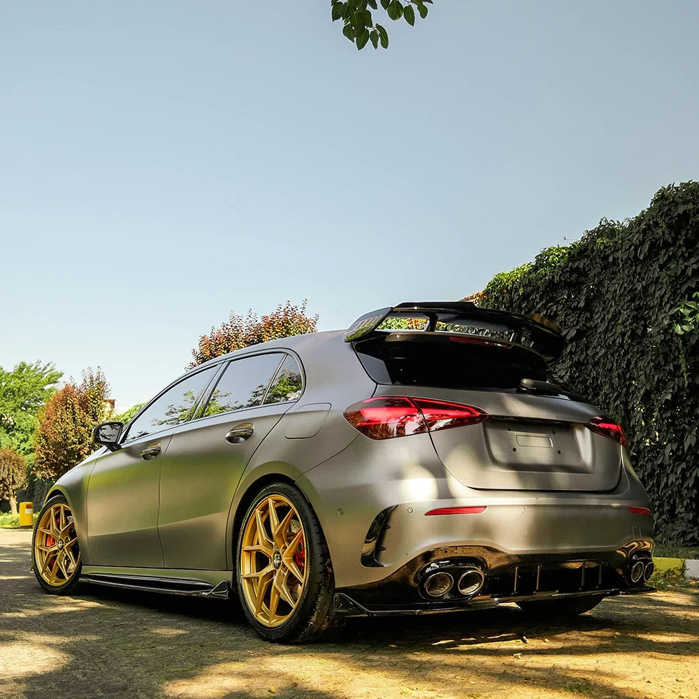 OW Body Body Styling Kit ABS Black Gloss MERCEDES A Class A45 S Aero Pack W177