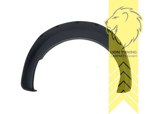 LT ABS Black Wheel Arch Extensions fender flares Ford Ranger T6 2G 2N 2P 11-15