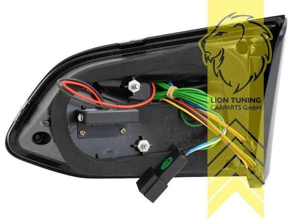 LT Set LED REAR LIGHTS LAMPS TAIL VW Golf 7 BA5 13+ Variant Black Smoke Grey LHD