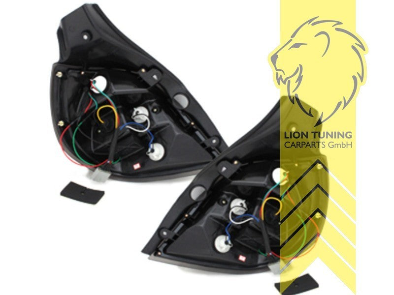 LT Pair LED Lightbar DRL Rear Lights Renault Clio 3 C BR CR 05-09 chrome LHD