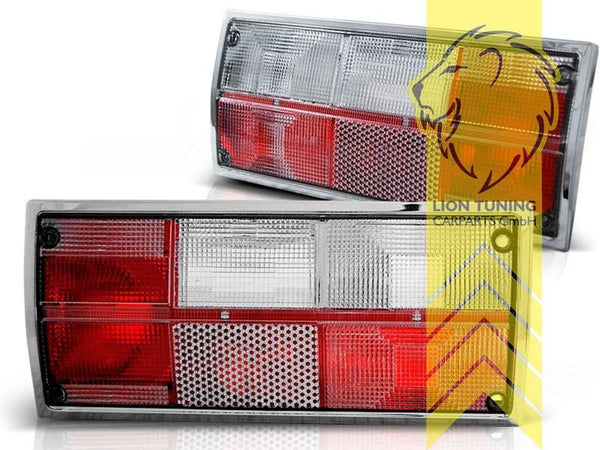 LT Pair Halogen Rear Lights VW T3Transporter Bus Van white Clear Hella system